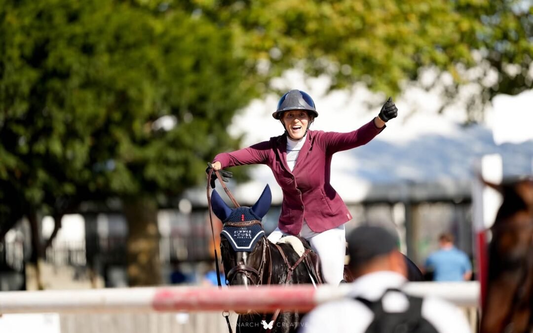 Jessica Mendoza logra su mejor marca personal en el ranking mundial de Salto de Obstáculos 