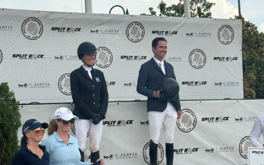 Juancho Gallego ha hecho sonar el himno español en el Gran Premio del CSI 2* de Lexington