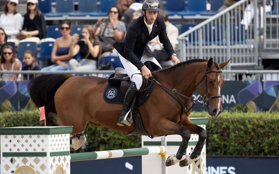 El favorito Richard Vogel no falló en el primer día del CSIO Barcelona