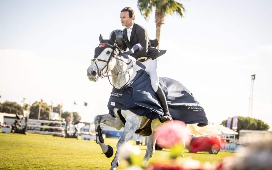 El portugués Rodrigo Giesteira Almeida y Karonia L vencen el Gran Premio Range Rover C. de Salamanca