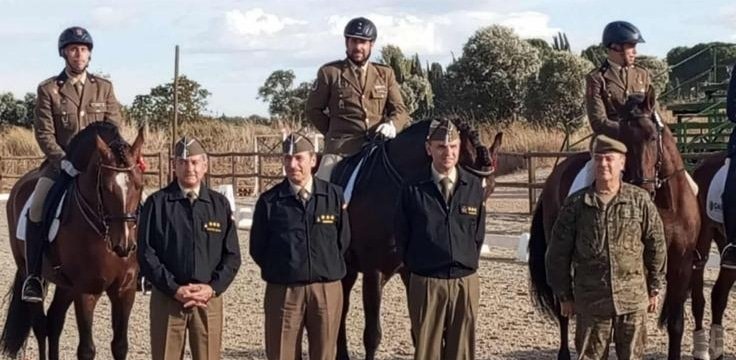 Cuadro de honor del Campeonato de España Militar de Doma Clásica 2025