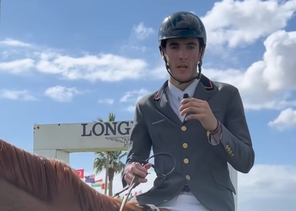 Juan Riva Gil, ganador de la primera calificativa del Campeonato de España de Salto en Jóvenes Jinetes