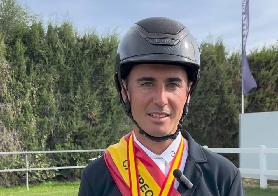 Álvaro González de Zárate se lleva el oro en el Campeonato de España de Salto Absoluto