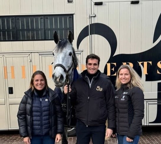 Olivier Philippaerts presenta a su nueva yegua, Impossible K.S.