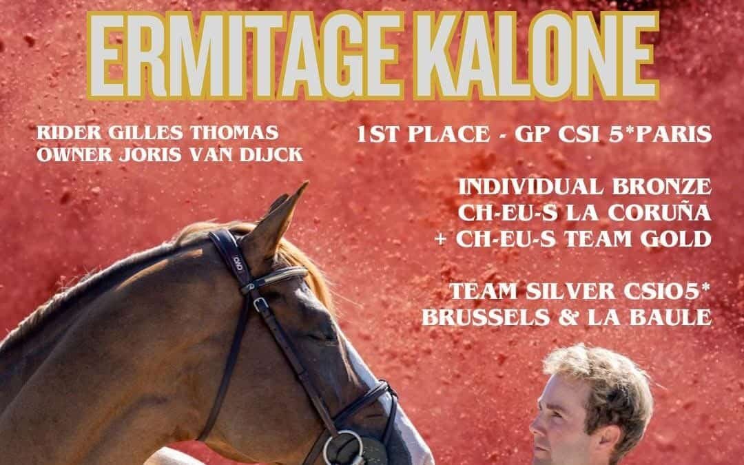 Ermitage Kalone, nominado a Caballo del Año 2025 en los Equistars