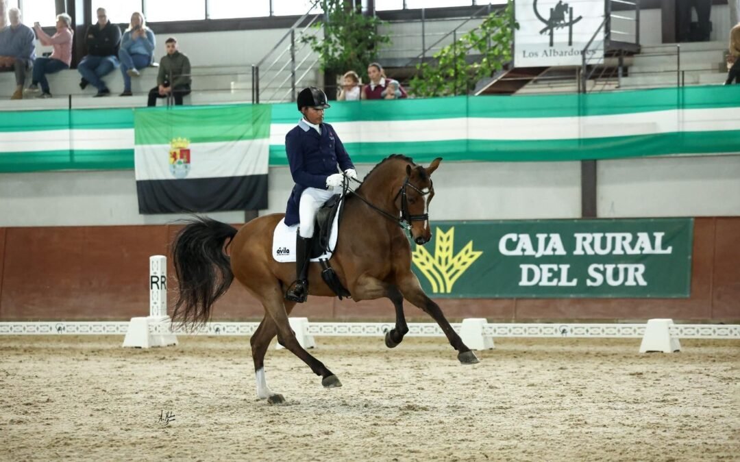 José Antonio García Mena brilla en la primera jornada del Campeonato de Andalucía de Doma Clásica y Paralímpica 2025